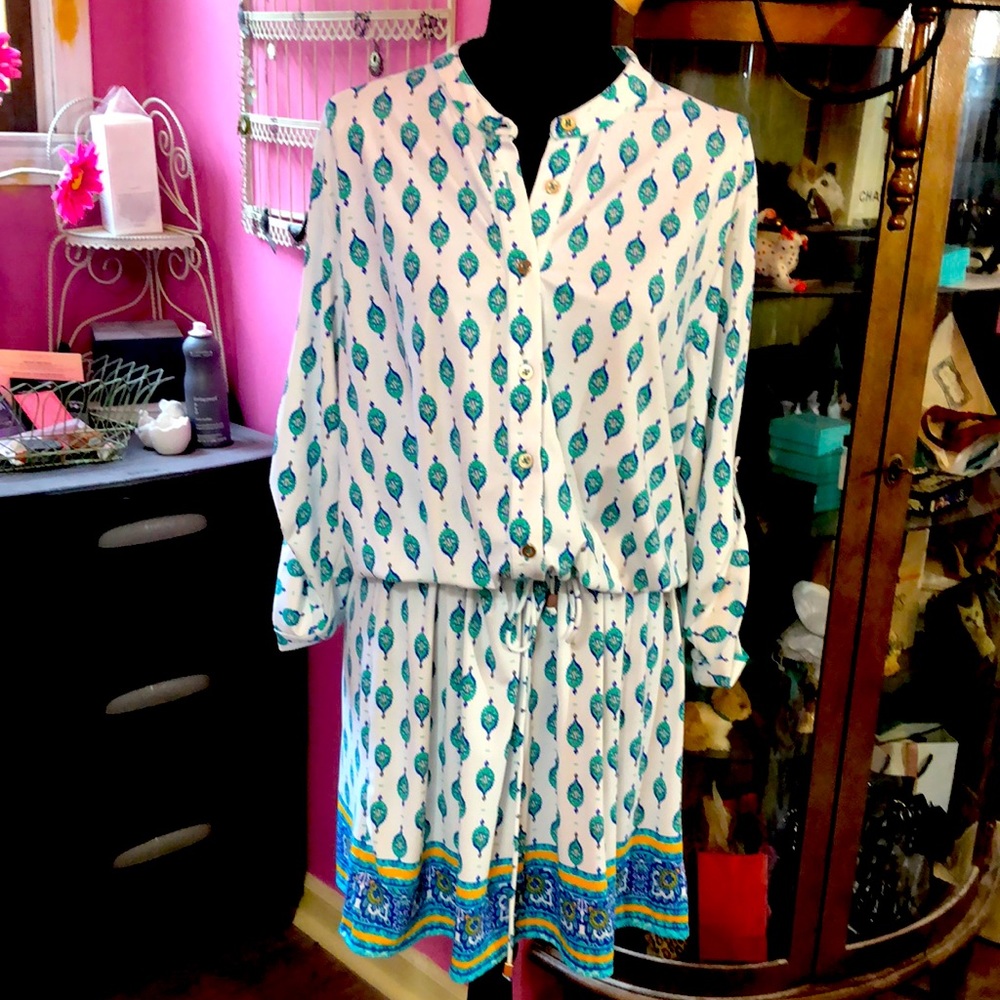 Cabana Life swim cover up dress UPF 50+